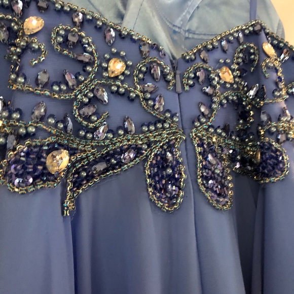 Periwinkle Prom Dress - Picture 6 of 8